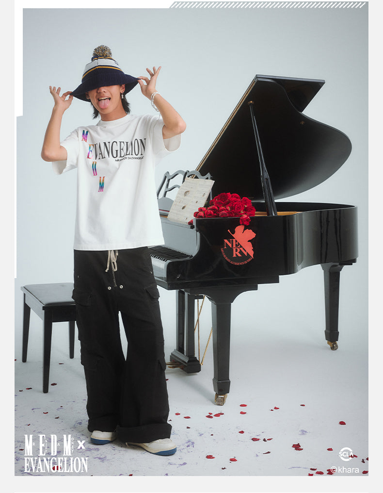 MEDM x EVA Basic Letter Logo Tee | Face 3 Face