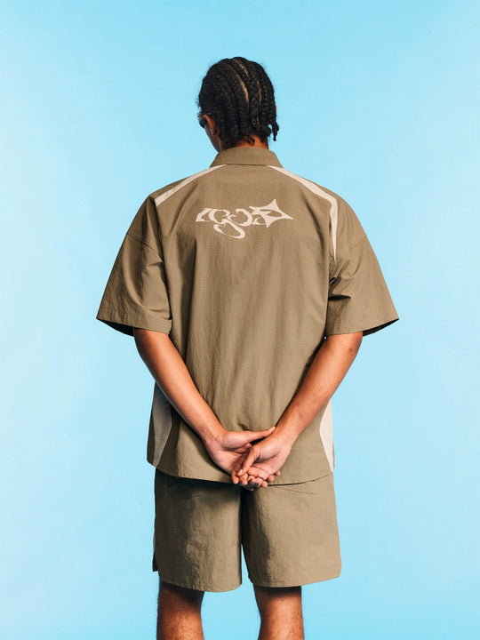 1807 Ripstop Patchwork Short Sleeve Shirt | Face 3 Face