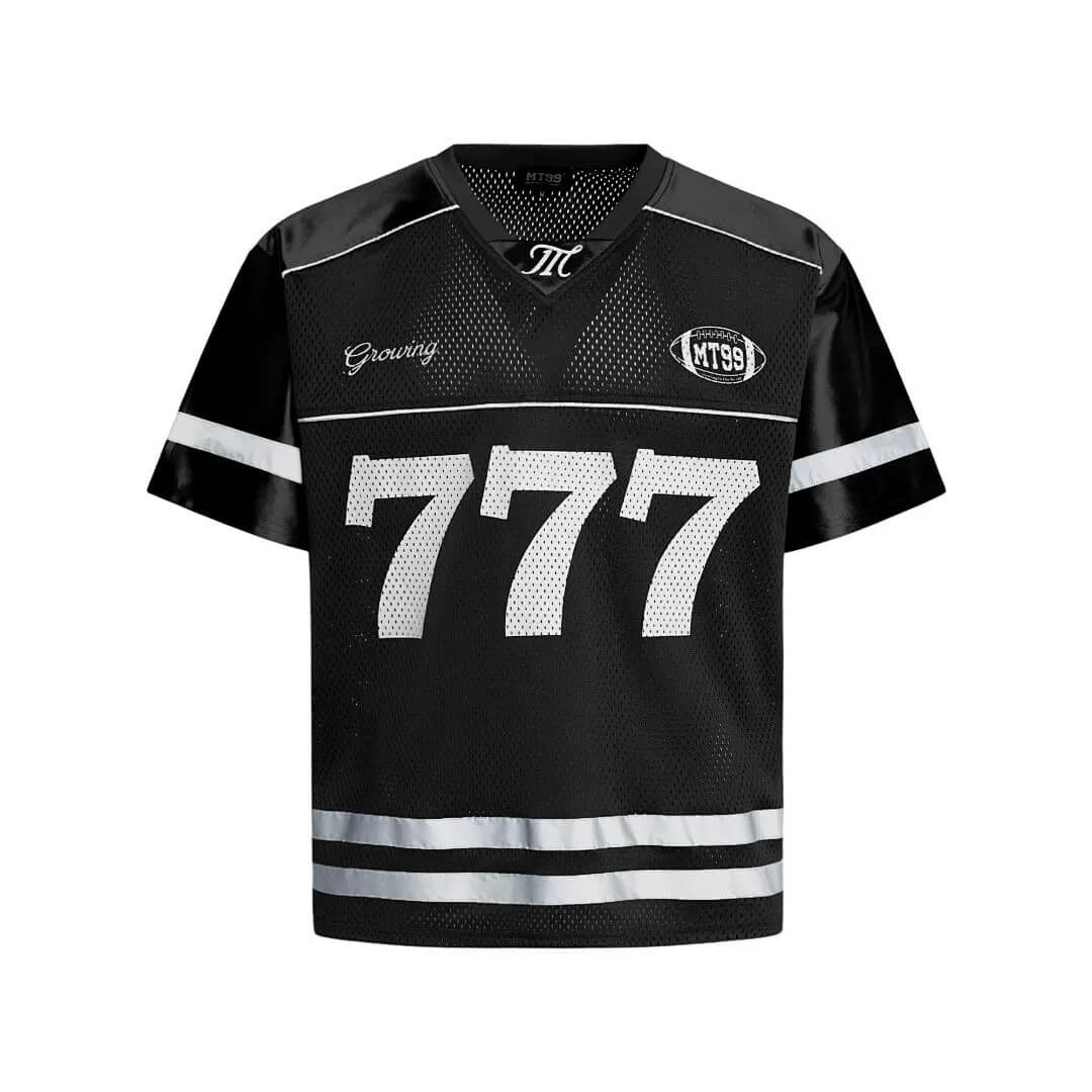 F3F Select 777 Numbering Reflective Stripe Mesh Short Sleeve Hockey Jersey | Face 3 Face