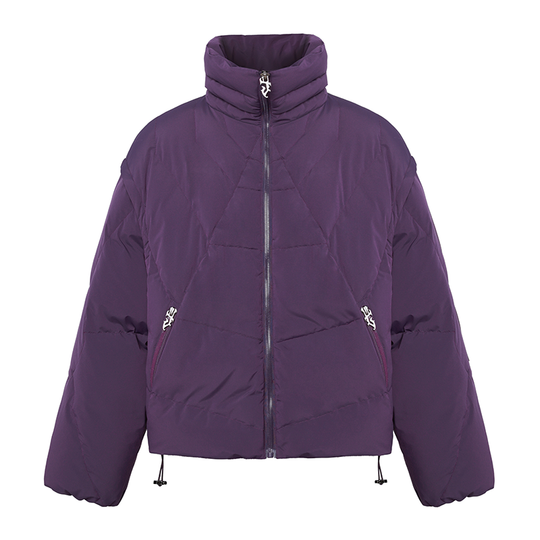 JHYQ Cobweb Design Down Short Jacket