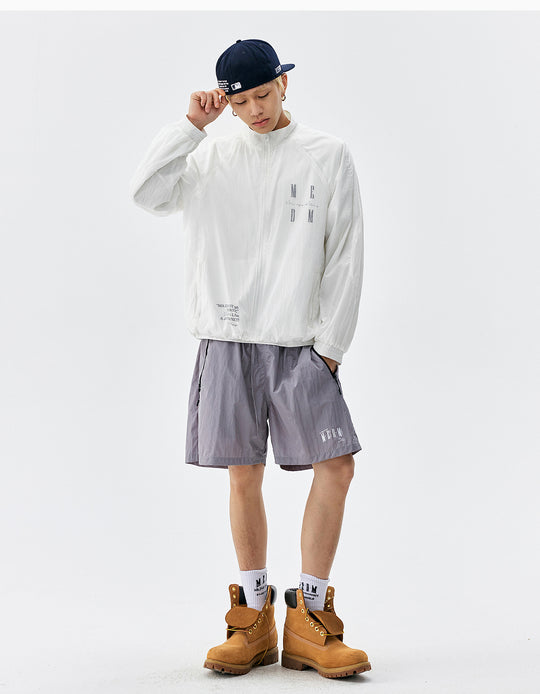 MEDM UV Resistant Logo Zip Jacket | Face 3 Face