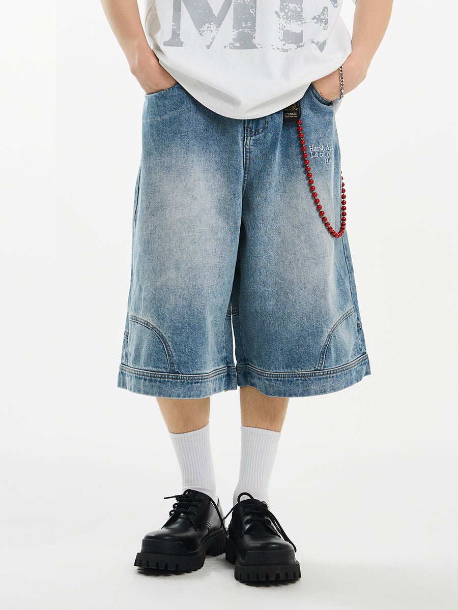 Harsh and Cruel Upside Down Pockets Jorts | Face 3 Face