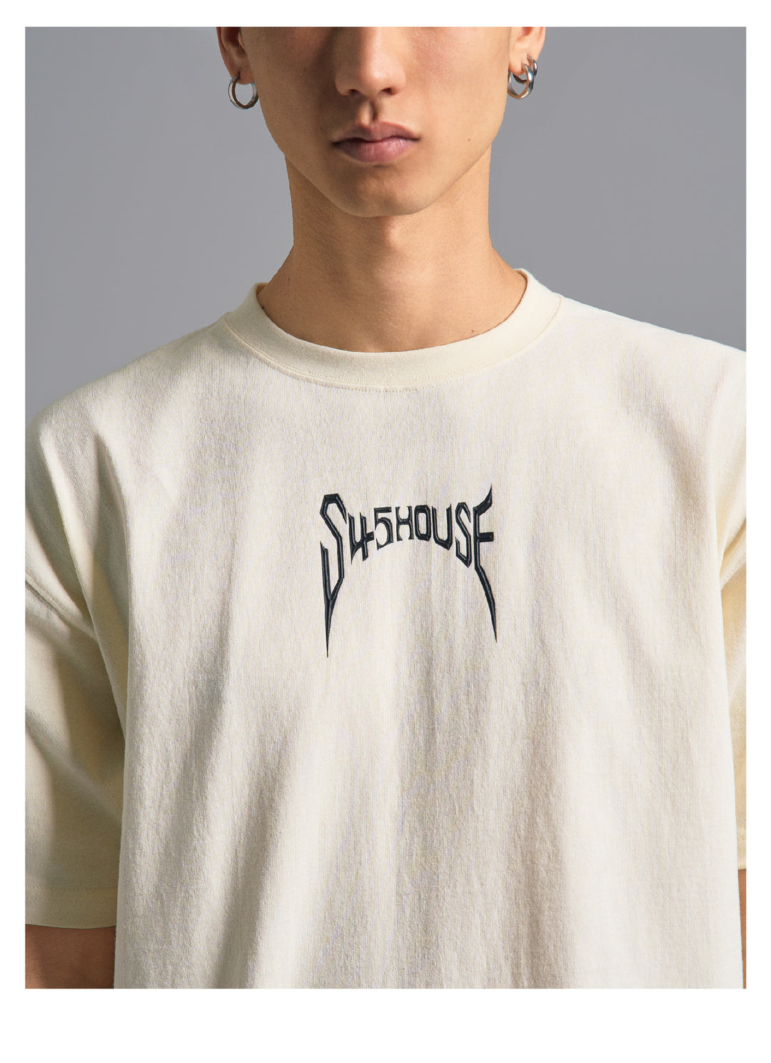 S45 Arch 3D Logo Print Tee | Face 3 Face