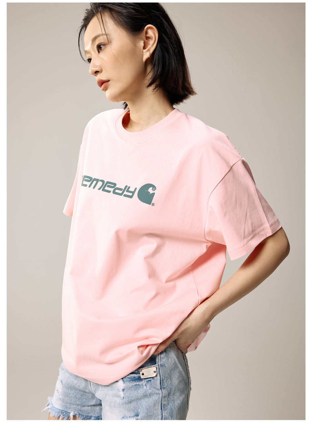 Remedy Biceps Inspired Letter Print Tee | Face 3 Face