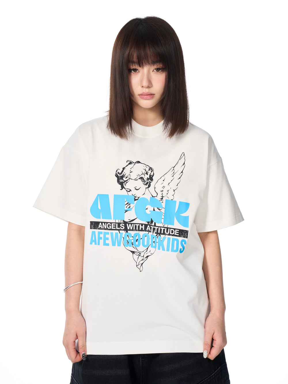 AFGK Angel Craft Print Tee | Face 3 Face