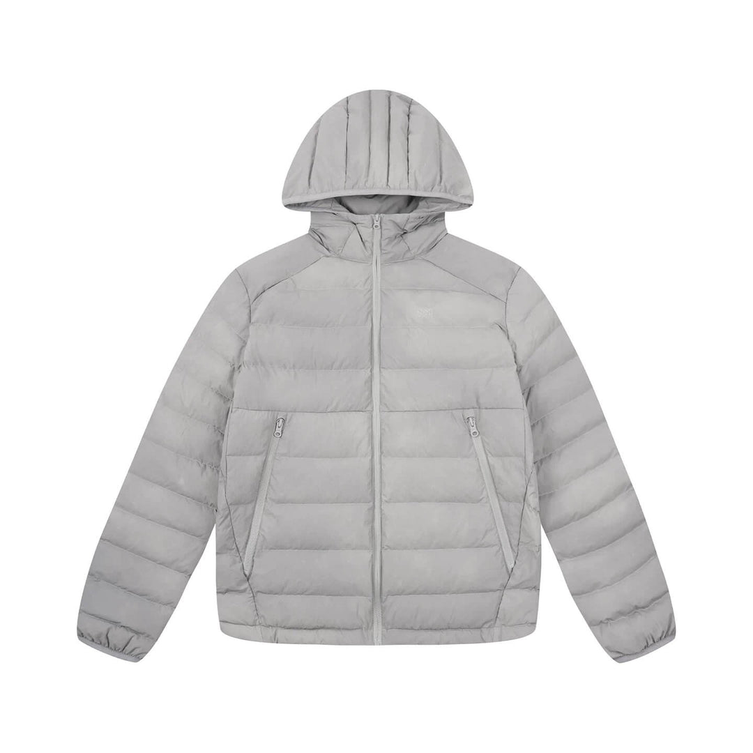 1807 Washed Fade Nylon Lightweight Down Jacket | Face 3 Face