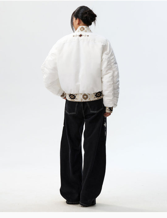 MEDM Ethnic Trim MA-1 Bomber Jacket | Face 3 Face