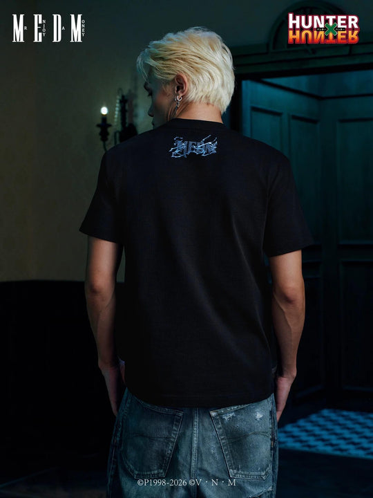 MEDM × HUNTER×HUNTER Character Graphic Print Short Sleeve Tee | Face 3 Face