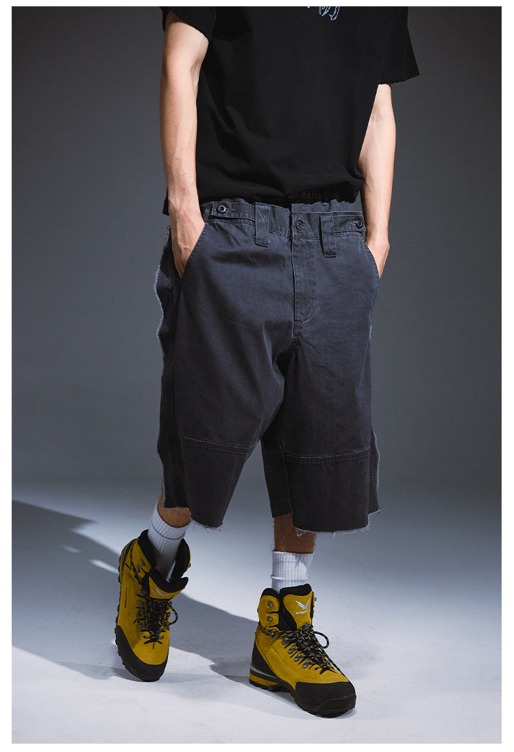 Remedy Double Layer Baggy Work Shorts | Face 3 Face