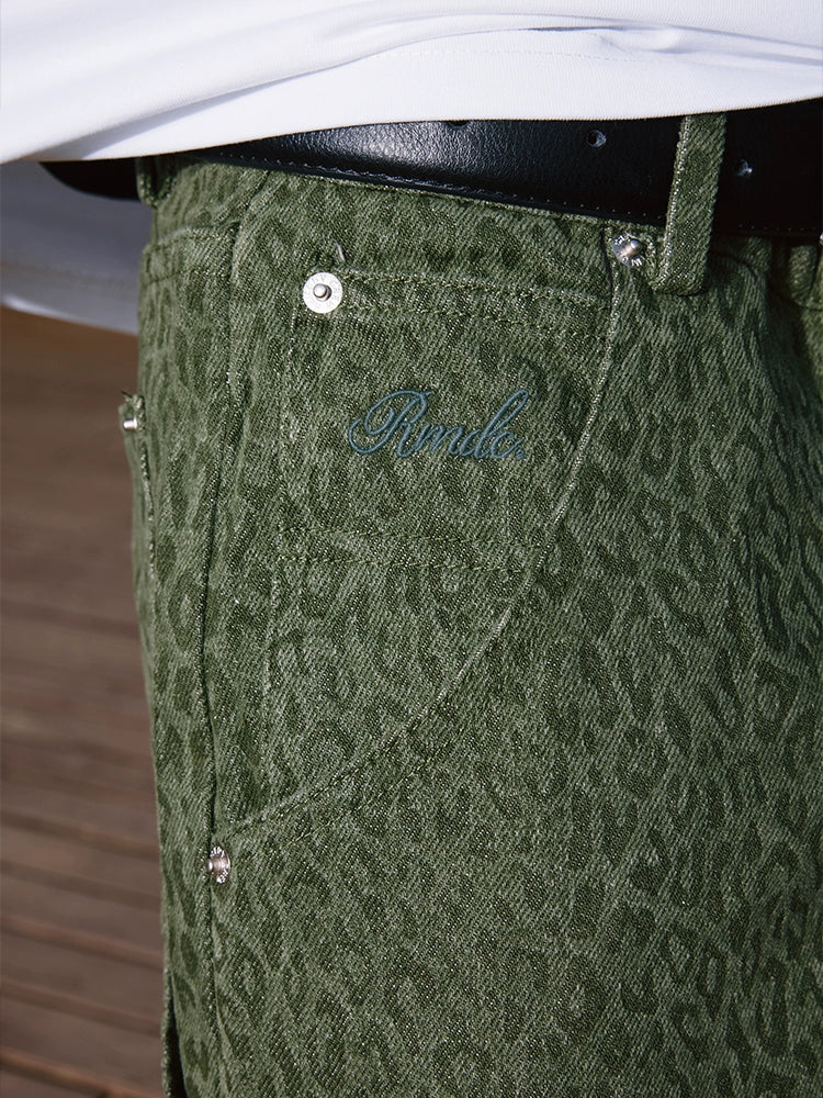 Remedy Leopard Work Painter Pants | Face 3 Face