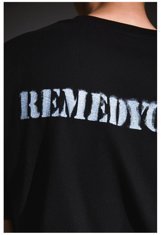 Remedy Military Stencil Print Tee | Face 3 Face