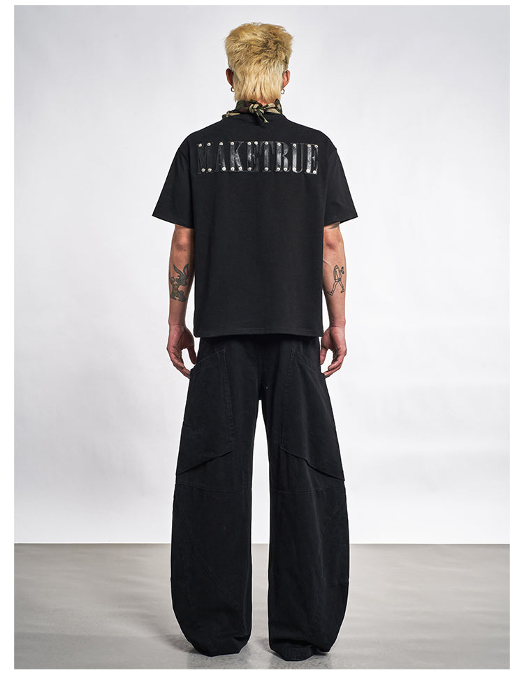 F3F Select Big Pocket Black Machete Pants | Face 3 Face