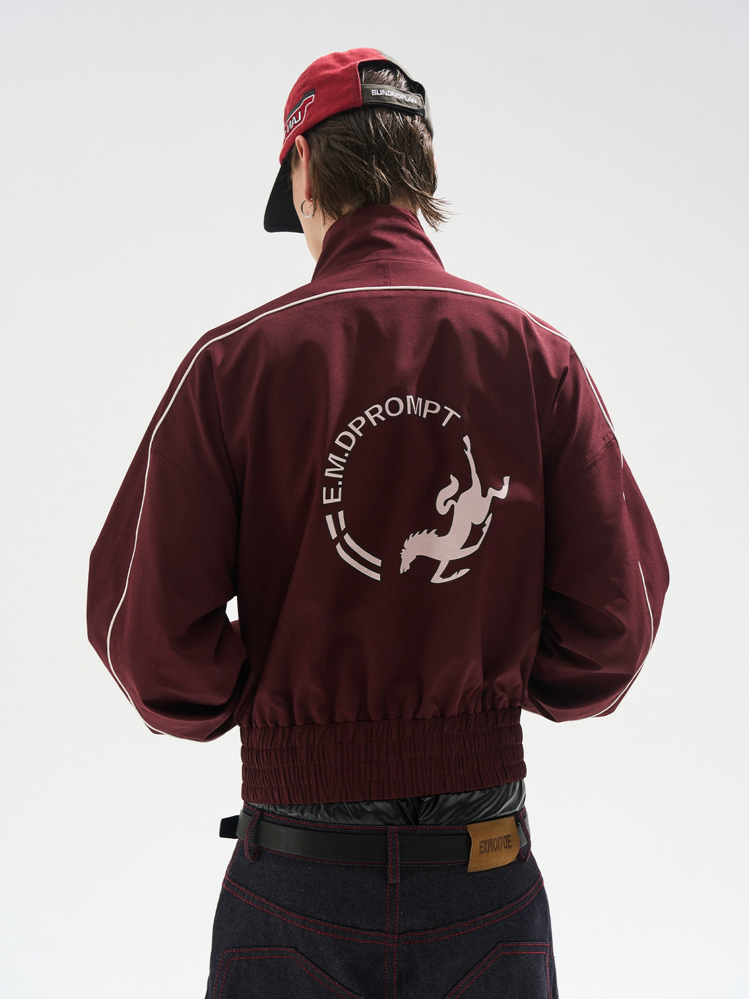 BLIND NO PLAN Dual Form Detachable Sleeve Track Jacket | Face 3 Face