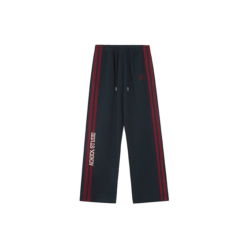 Achock Side Striped Baggy Sweatpants | Face 3 Face