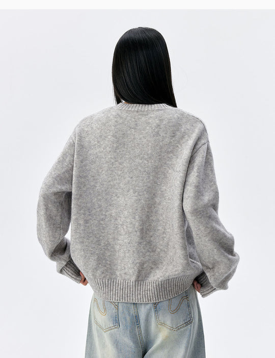 MEDM Floral Embroidered Knit Cardigan | Face 3 Face