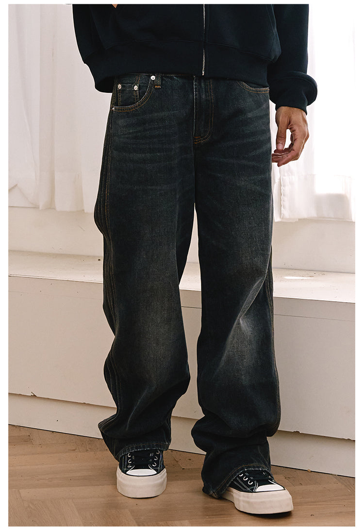 Remedy Washed Side Striped Jeans | Face 3 Face