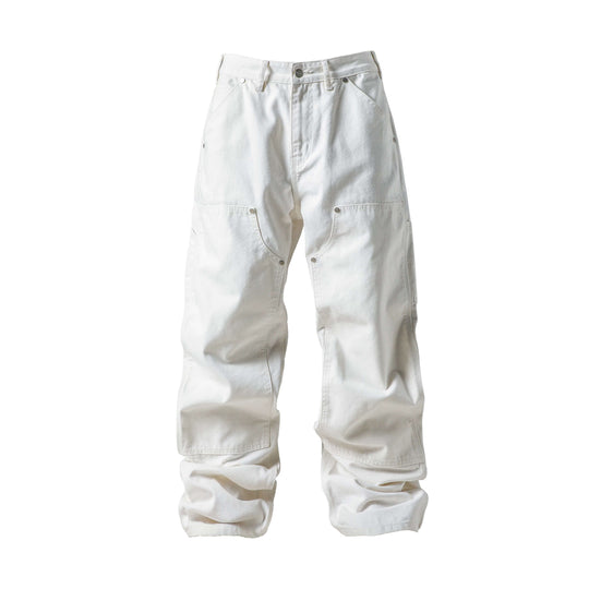 KARMANISTIC Double Knee Riveted Painter Pants | Face 3 Face