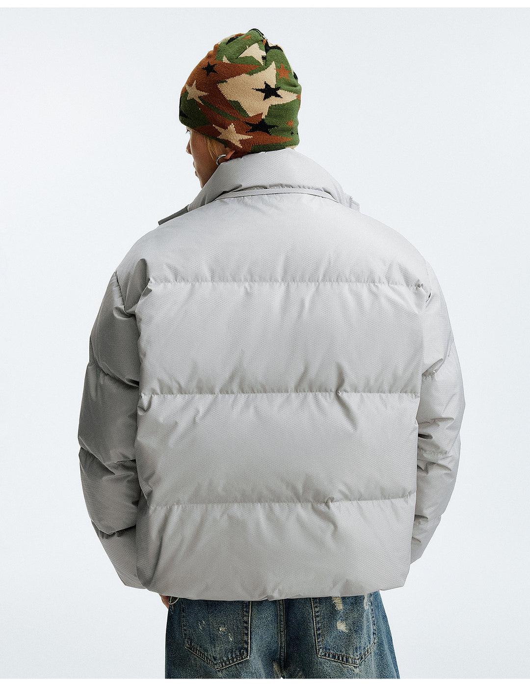 MEDM Detachable Fur Hooded Down Jacket | Face 3 Face