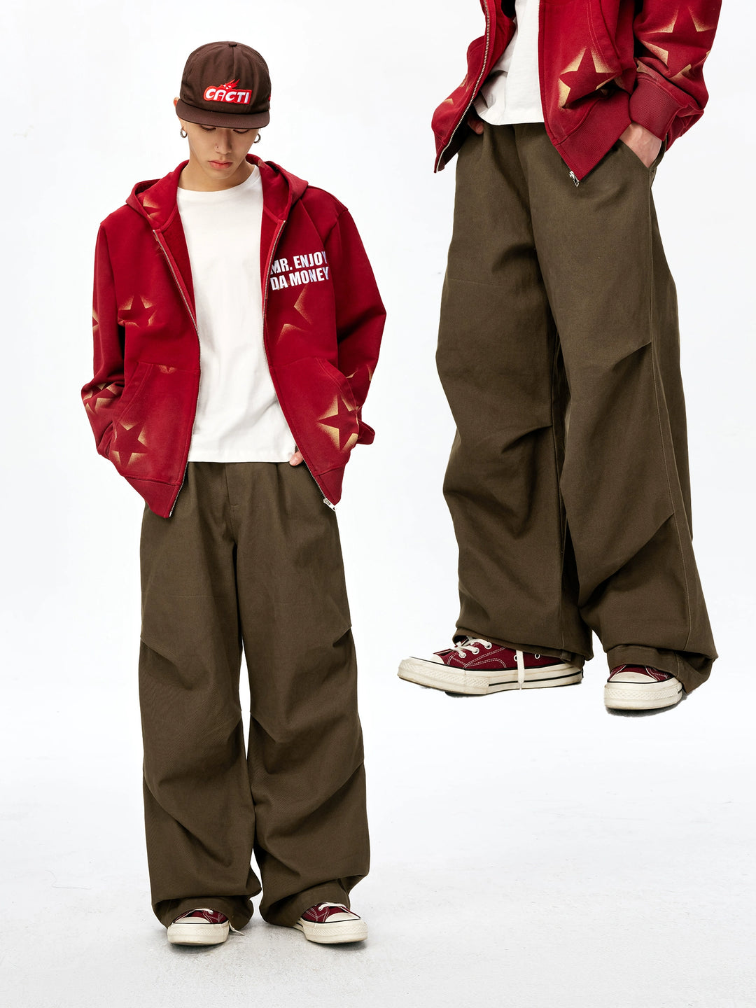 MEDM Draped Paratrooper Pants | Face 3 Face