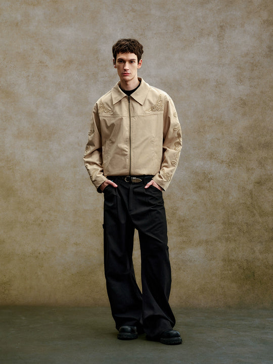 YADcrew 3D Embroidered Work Jacket | Face 3 Face