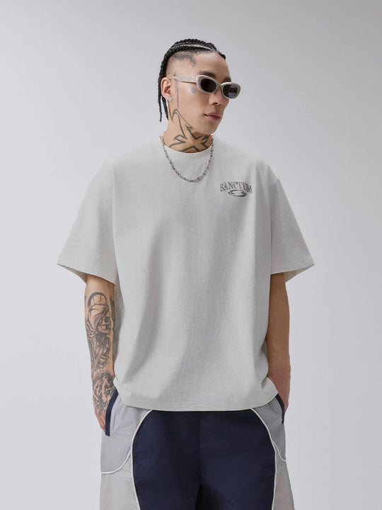 F2CE Church Graphic Print Washed Short Sleeve Tee | Face 3 Face