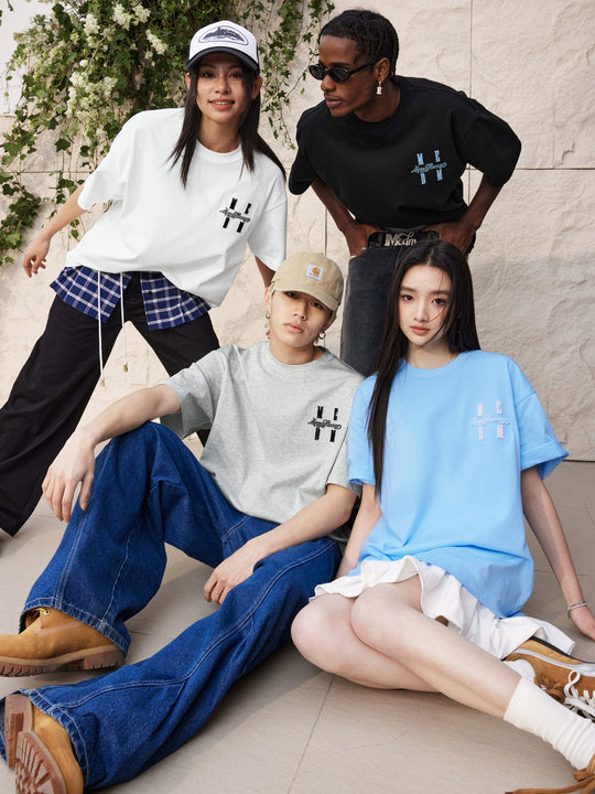 MEDM One Point 3D Fuzzy Embroidered Logo Tee | Face 3 Face