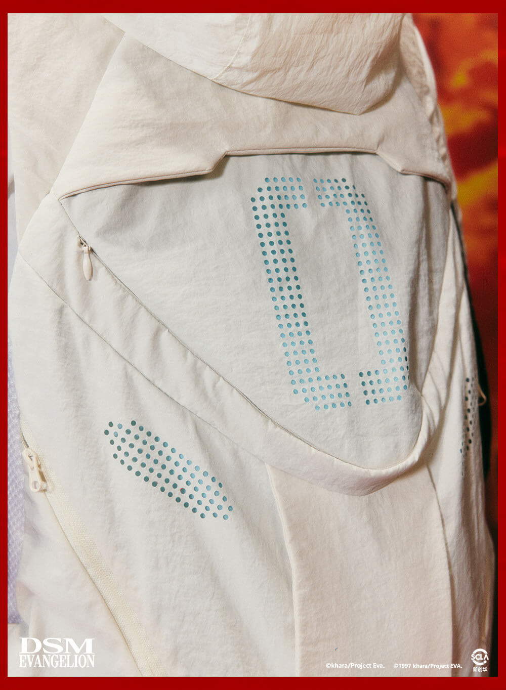 DSM x EVA Plugsuit Inspired Lightweight Backpack | Face 3 Face
