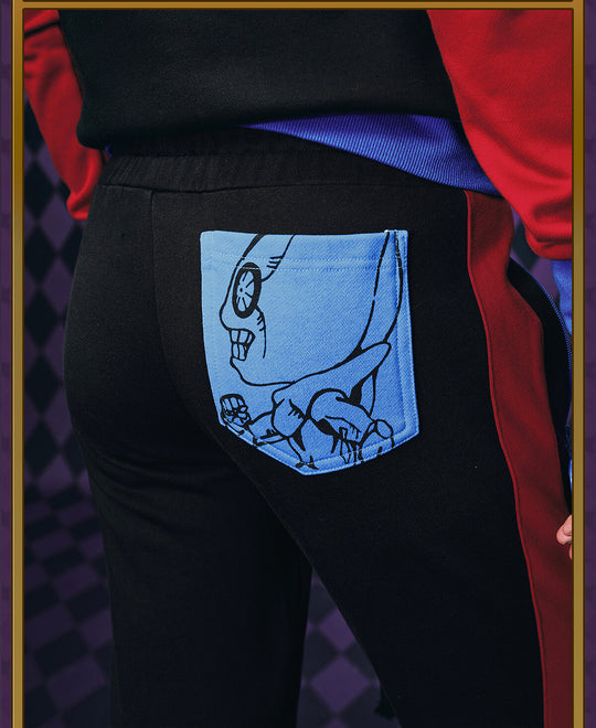 MEDM × JOJO Color Block Side Stripe Track Pants | Face 3 Face