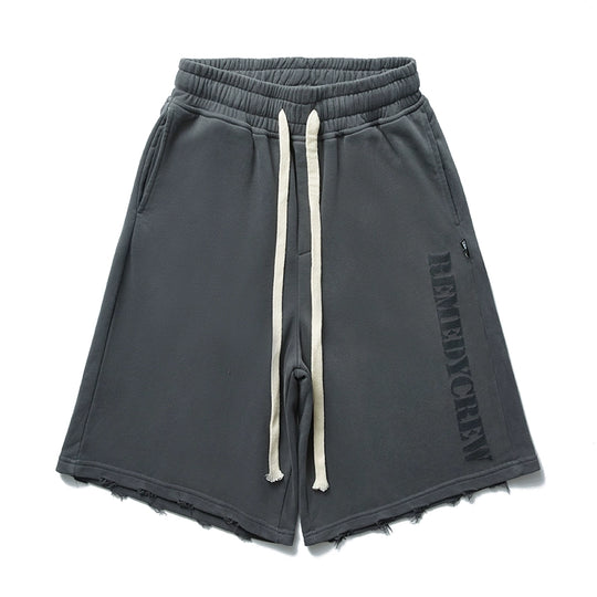 Remedy Logo Baggy Sweat Shorts | Face 3 Face