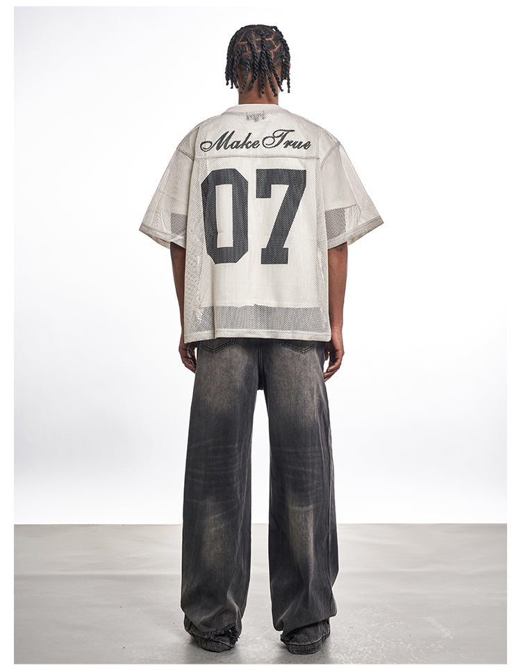 F3F Select Number 07 Print Mesh Jersey | Face 3 Face