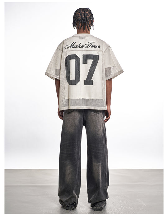 F3F Select Number 07 Print Mesh Jersey | Face 3 Face