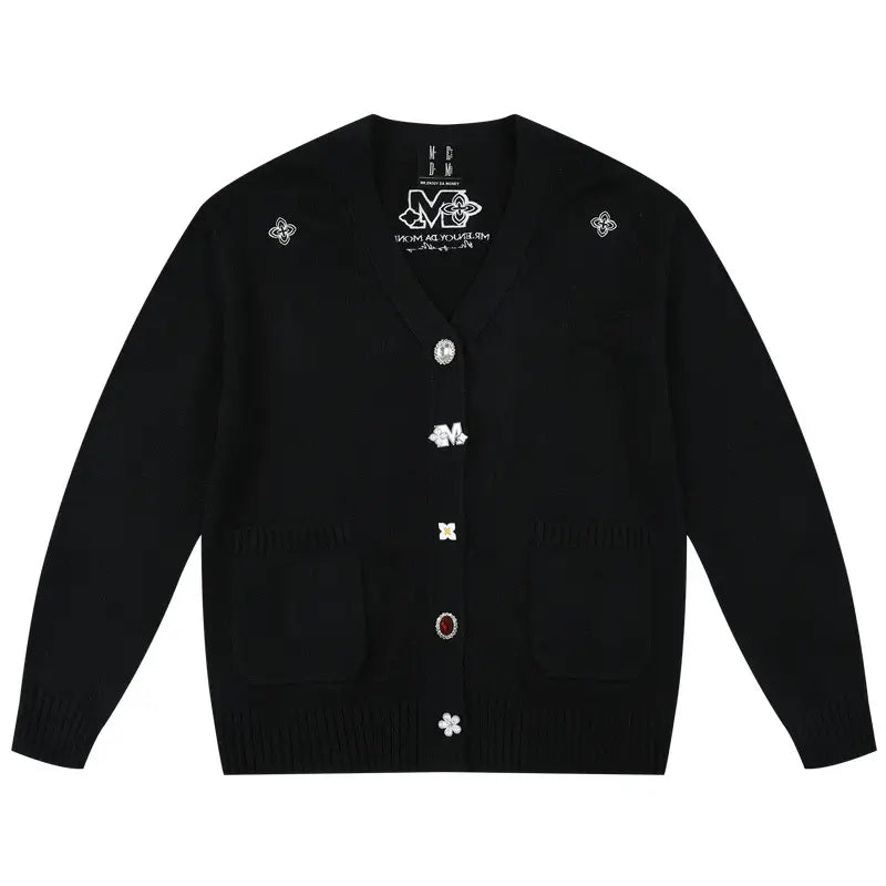 MEDM Multi Button Knit Cardigan | Face 3 Face