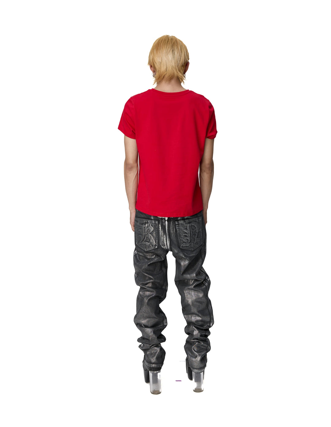 KARMANISTIC Glitter Sequin Logo Tee | Face 3 Face