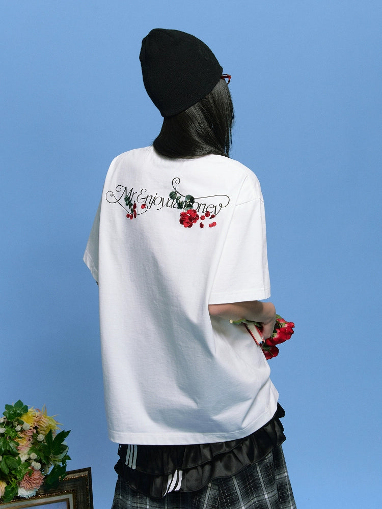 MEDM Big M Rose Flower Logo Tee | Face 3 Face