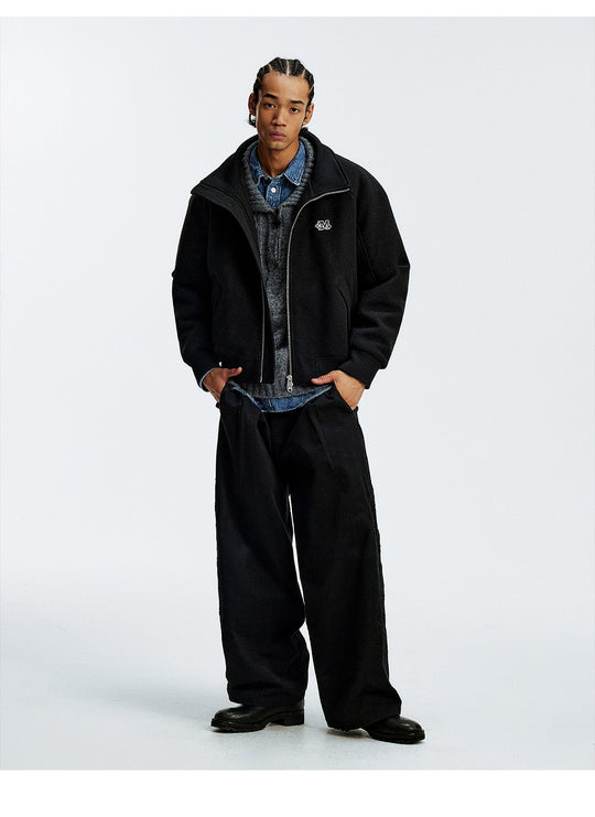 MEDM Metal Logo Tweed Jacket | Face 3 Face