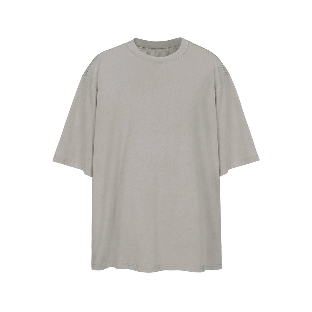 UNDERWATER Gray Sand-Washed Basic Faded Tee | Face 3 Face
