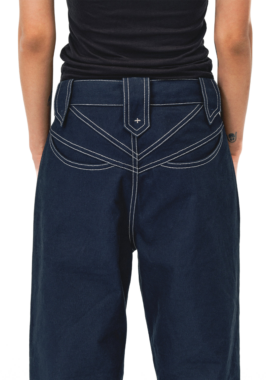 EVILKNIGHT(EK) Devil Eye Structured Canvas Pants | Face 3 Face
