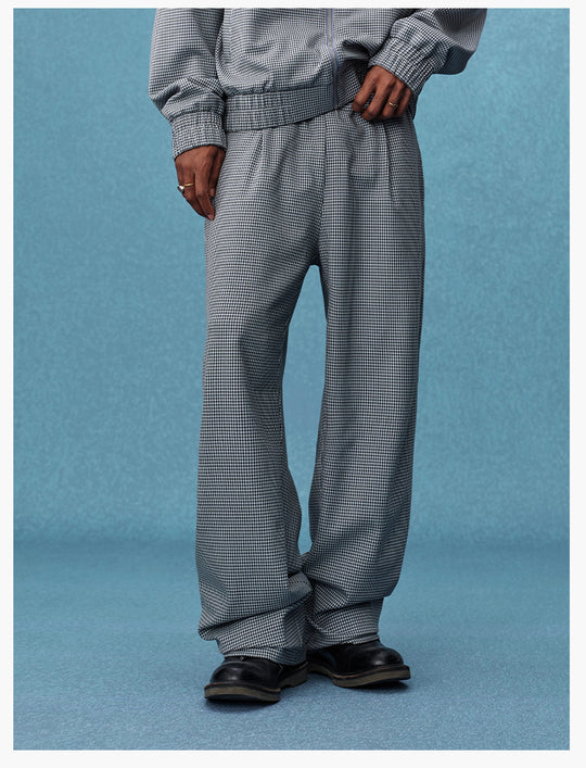 MEDM Houndstooth Track Pants | Face 3 Face