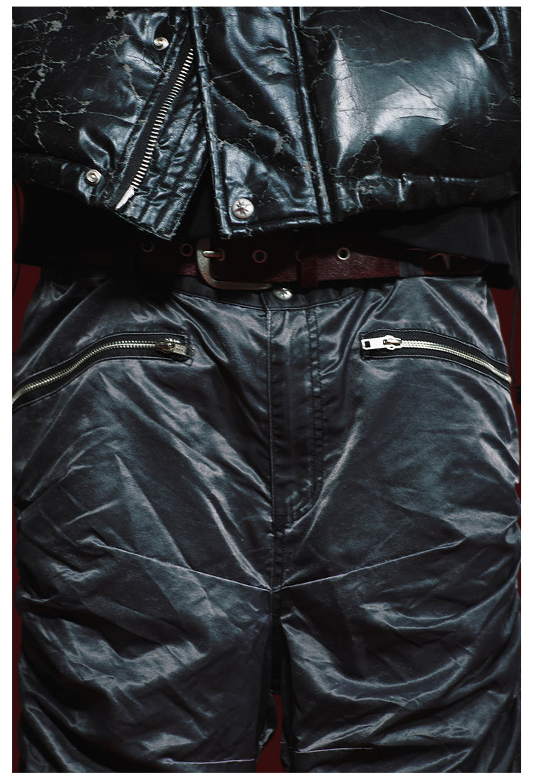 Remedy Heavy Pleated Zipper Pants | Face 3 Face