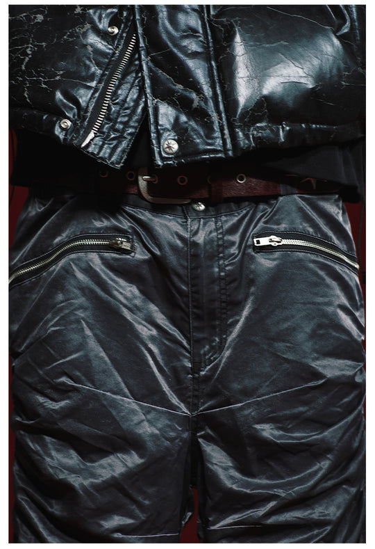 Remedy Heavy Pleated Zipper Pants | Face 3 Face