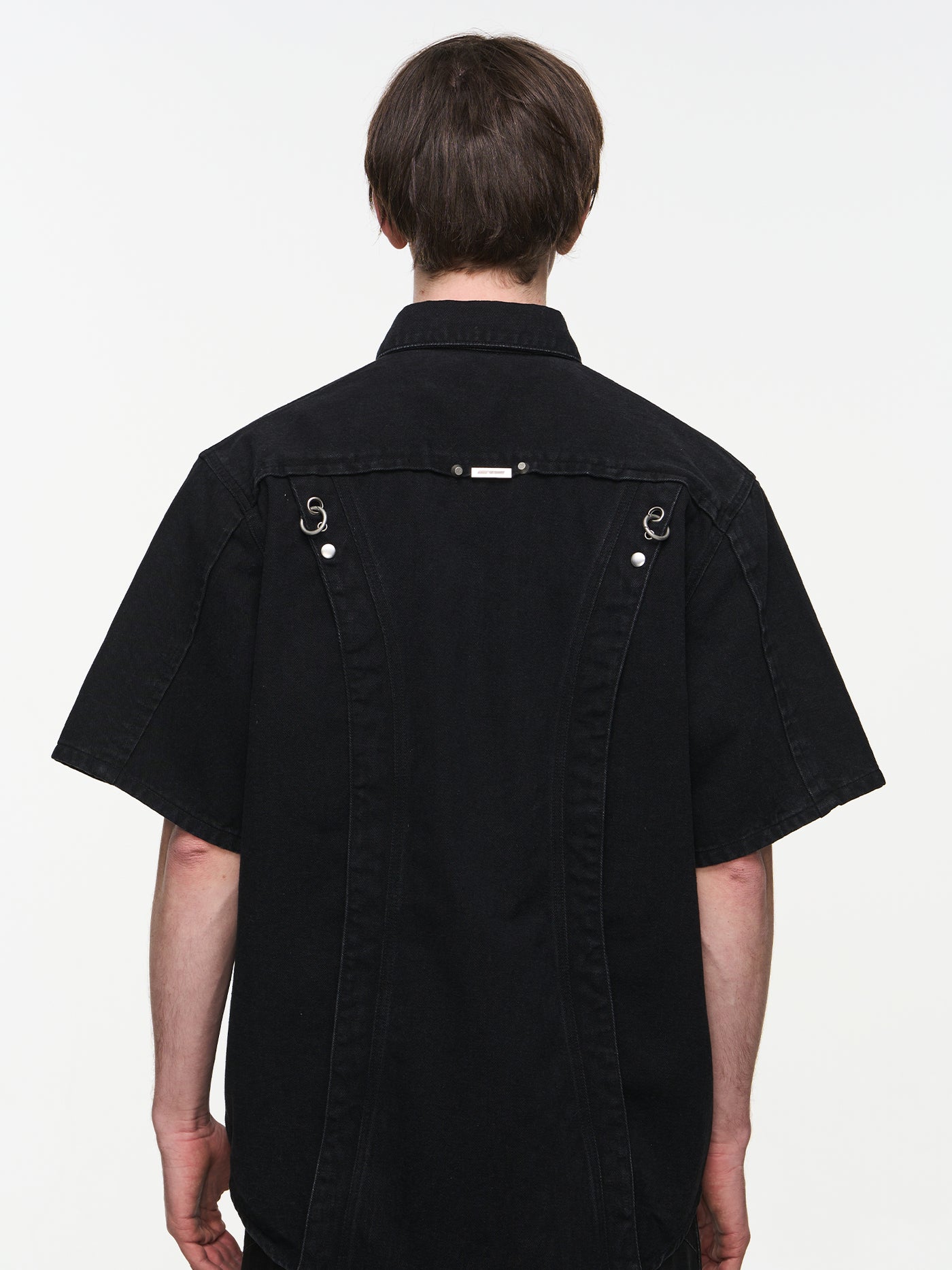 BLIND NO PLAN Metal Surround Fly Sleeve Short Sleeve Pocket Shirt | Face 3 Face