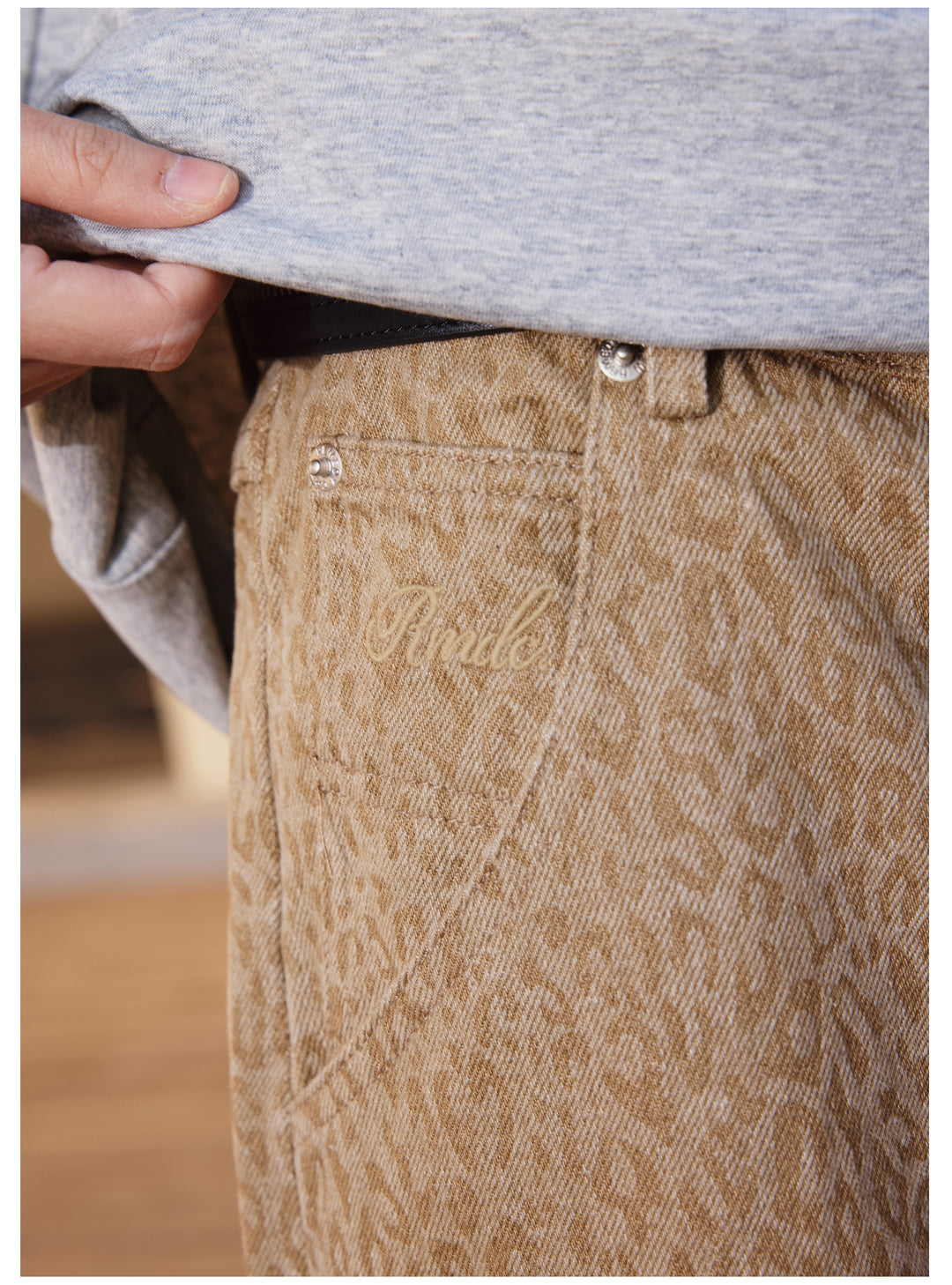 Remedy Leopard Work Painter Pants | Face 3 Face