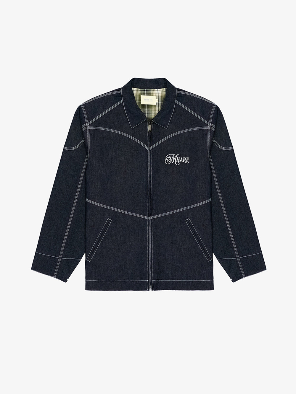 MHARF Indigo Denim Work Jacket | Face 3 Face