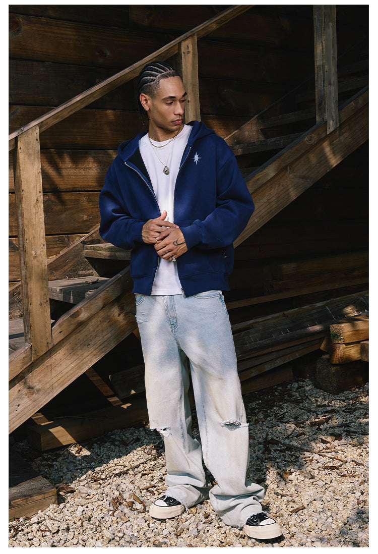 Remedy RMD 3D Gel Print Zip Up Hoodie | Face 3 Face