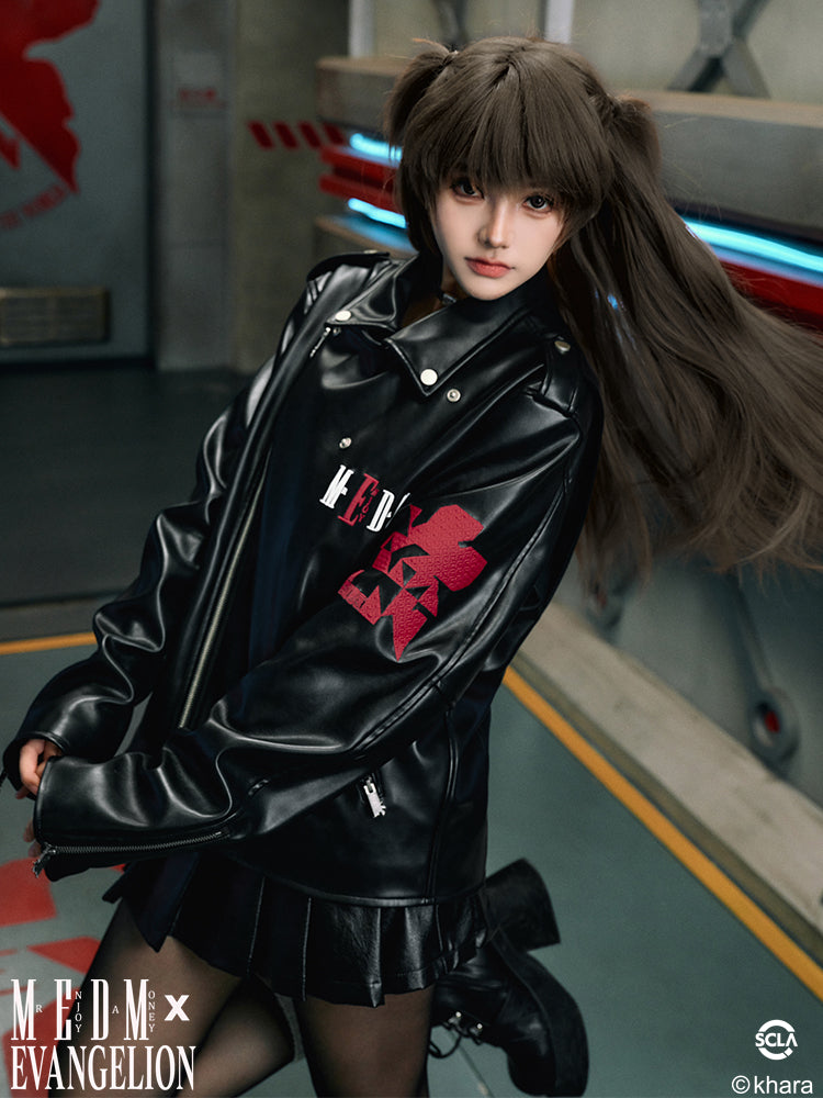 MEDM x EVA Unit-13 Leather Jacket | Face 3 Face