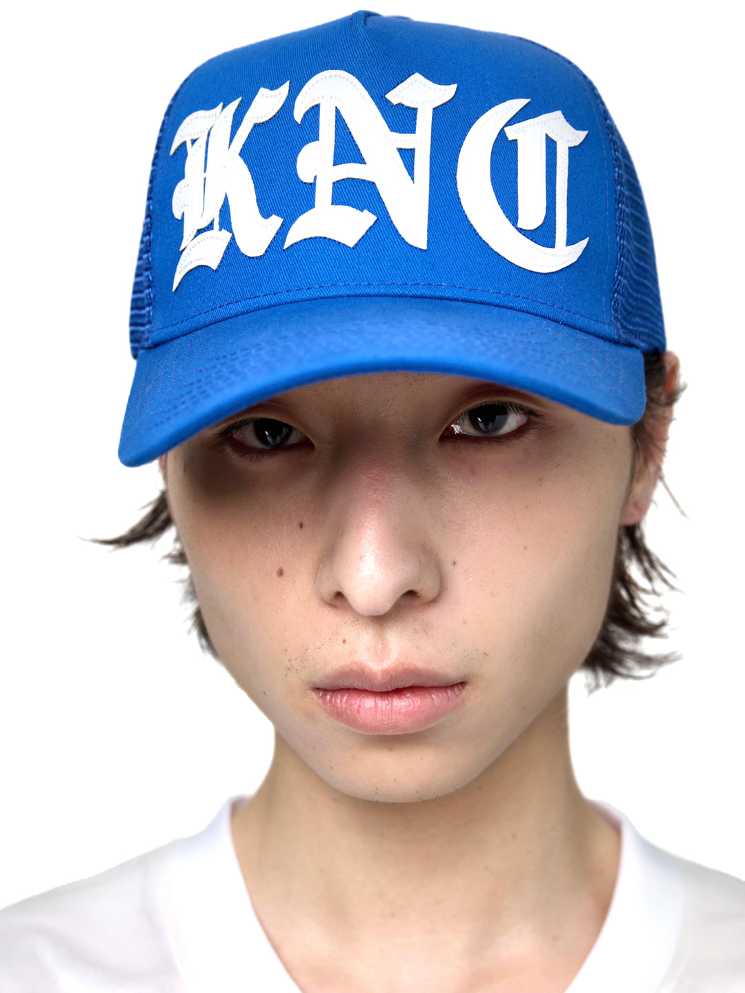KARMANISTIC Embroidered Letters Trucker Hat | Face 3 Face