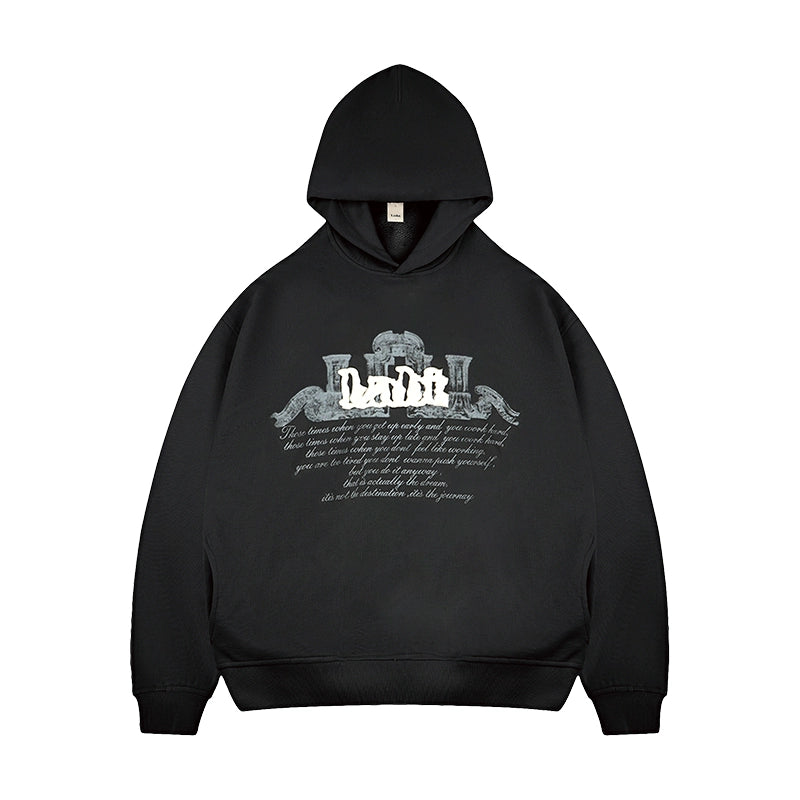 Labt Reboot Civilization Printed and Embroidered Hoodie | Face 3 Face