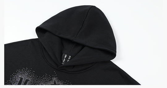 MEDM Rhinestone Star & Logo Hoodie | Face 3 Face