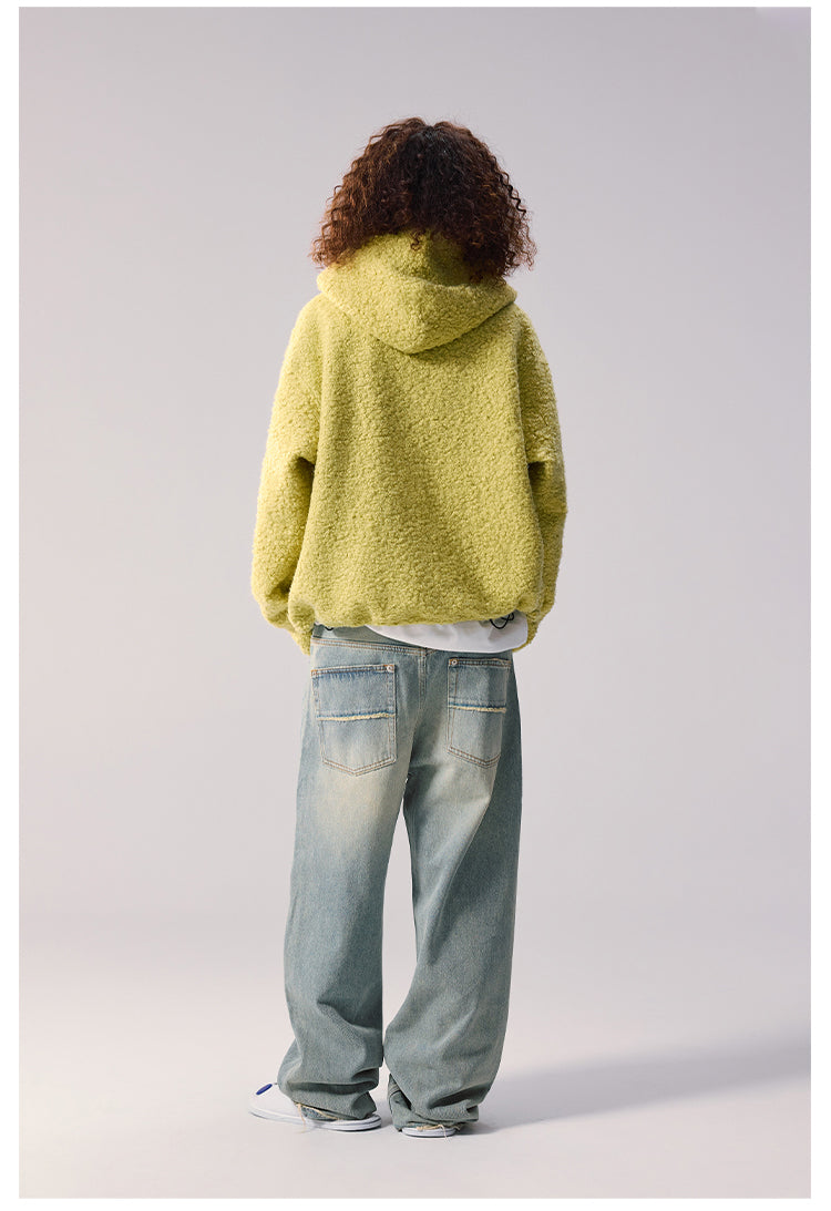 Remedy Sherpa Fleece Half Zip Hoodie | Face 3 Face