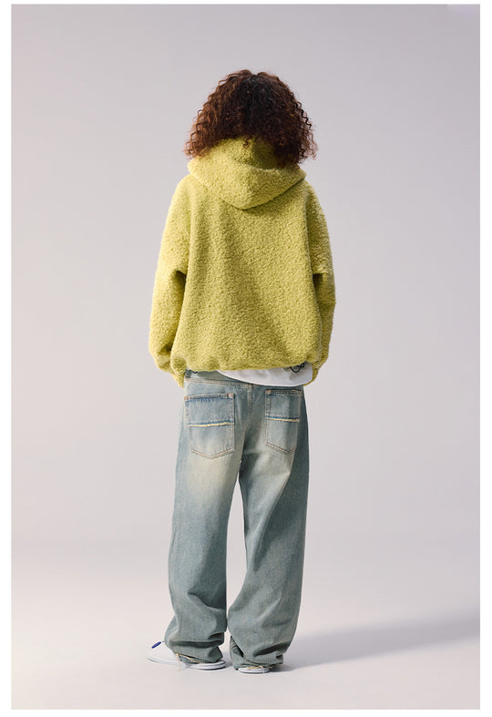 Remedy Sherpa Fleece Half Zip Hoodie | Face 3 Face